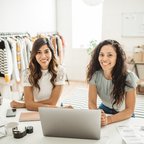 iStock - Jan 2021 - women with webshop - small business -medium business - clothing - fashion
